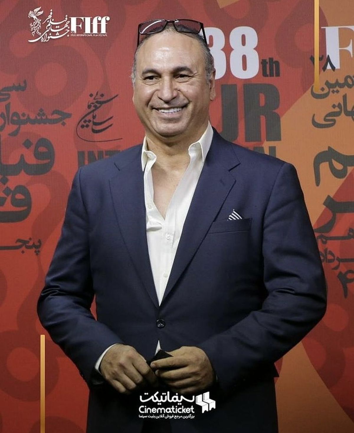 حمید فرخ نژاد با تیپ لاکچری + عکس