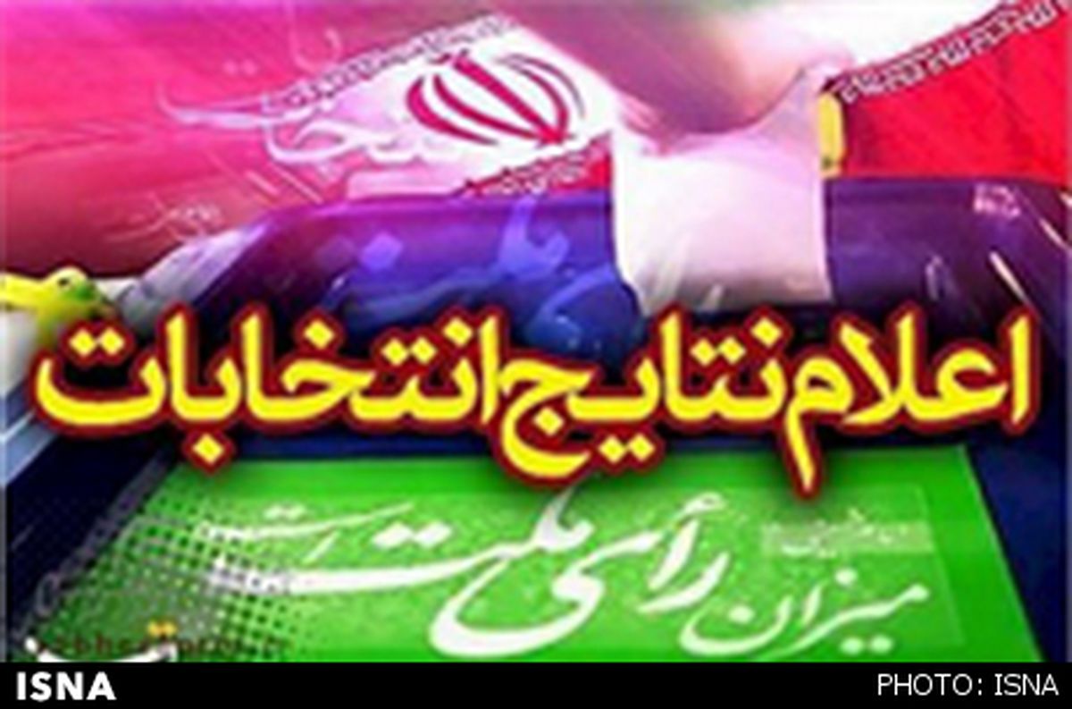 نتایج نهایی انتخابات خبرگان در تهران اعلام شد