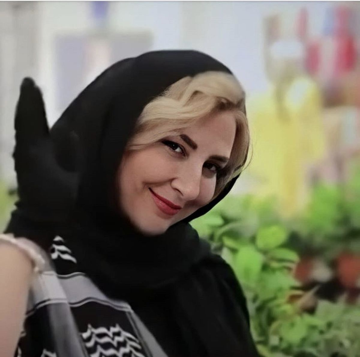 خداحافظی مرجانه گلچین + عکس