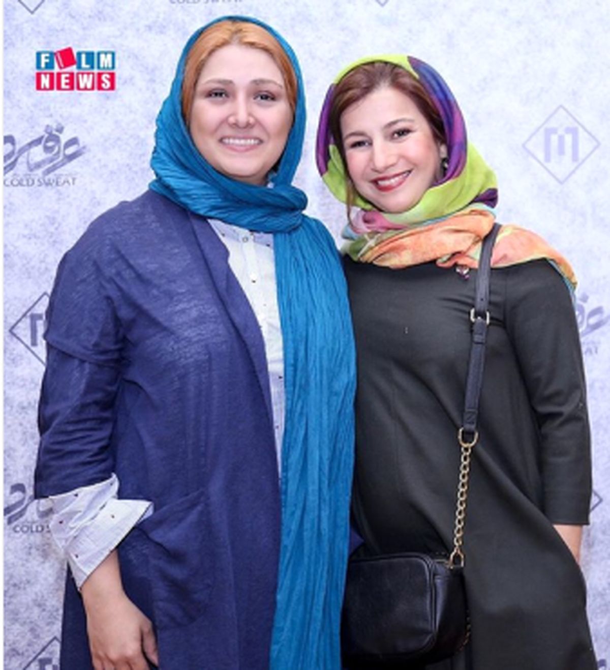باران کوثری و لیلی رشیدی در اکران مردمی «عرق سرد»