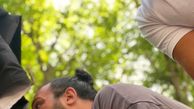 عکس متفاوتی از میلاد کی مرام و دوستش