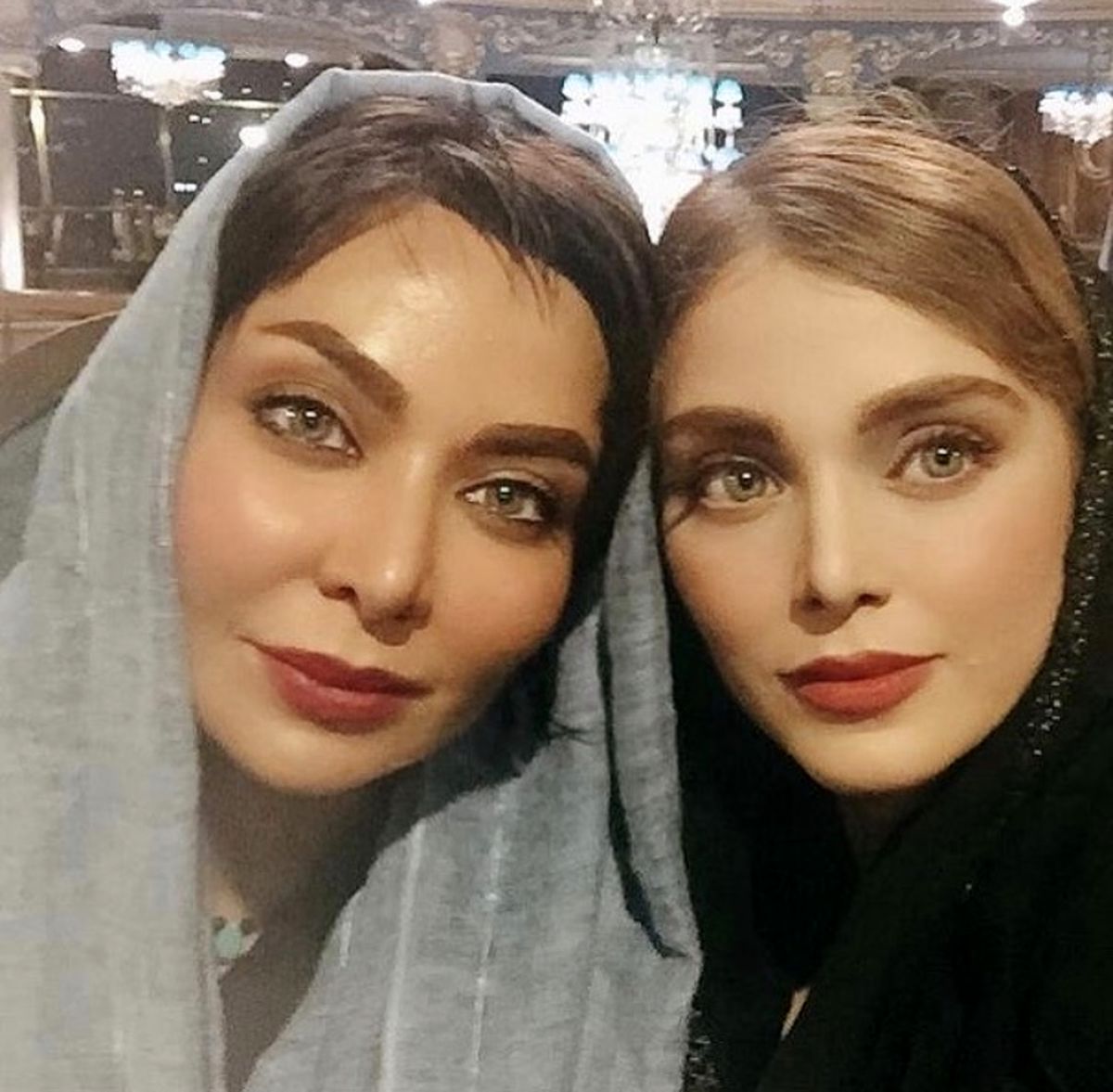 فقیهه سلطانی در کنار دوستش + عکس