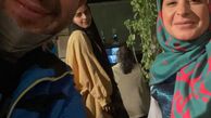 سیما تیرانداز در پشت صحنه دودکش + عکس