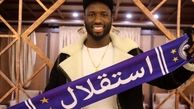 مهاجم خارجی استقلال وارد تهران شد