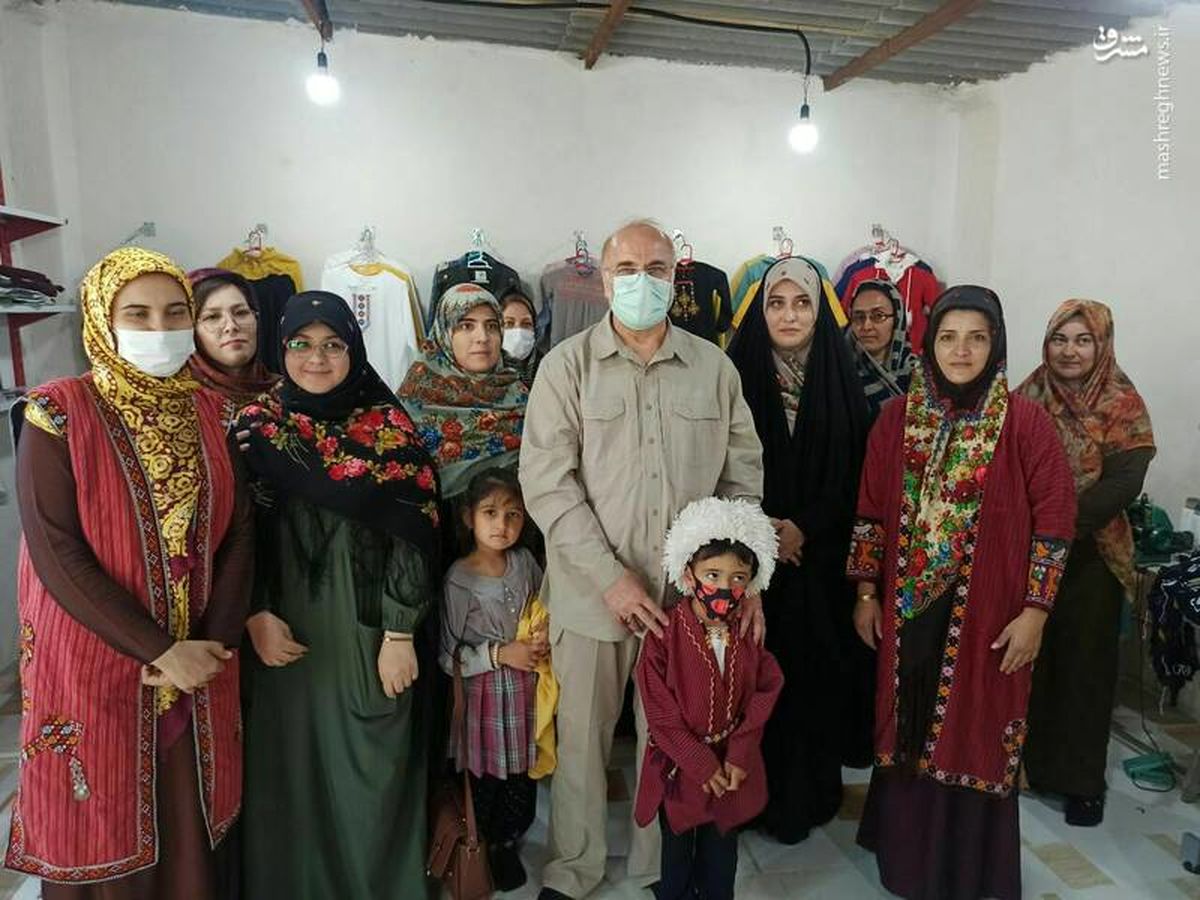 دیدار قالیباف با زنان کارآفرین منطقۀ سیل‌زدۀ آق قلا +عکس