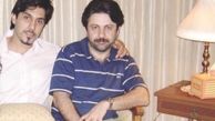 جوانی احسان خواجه امیری در کنار مرحوم افشین یداللهی + عکس
