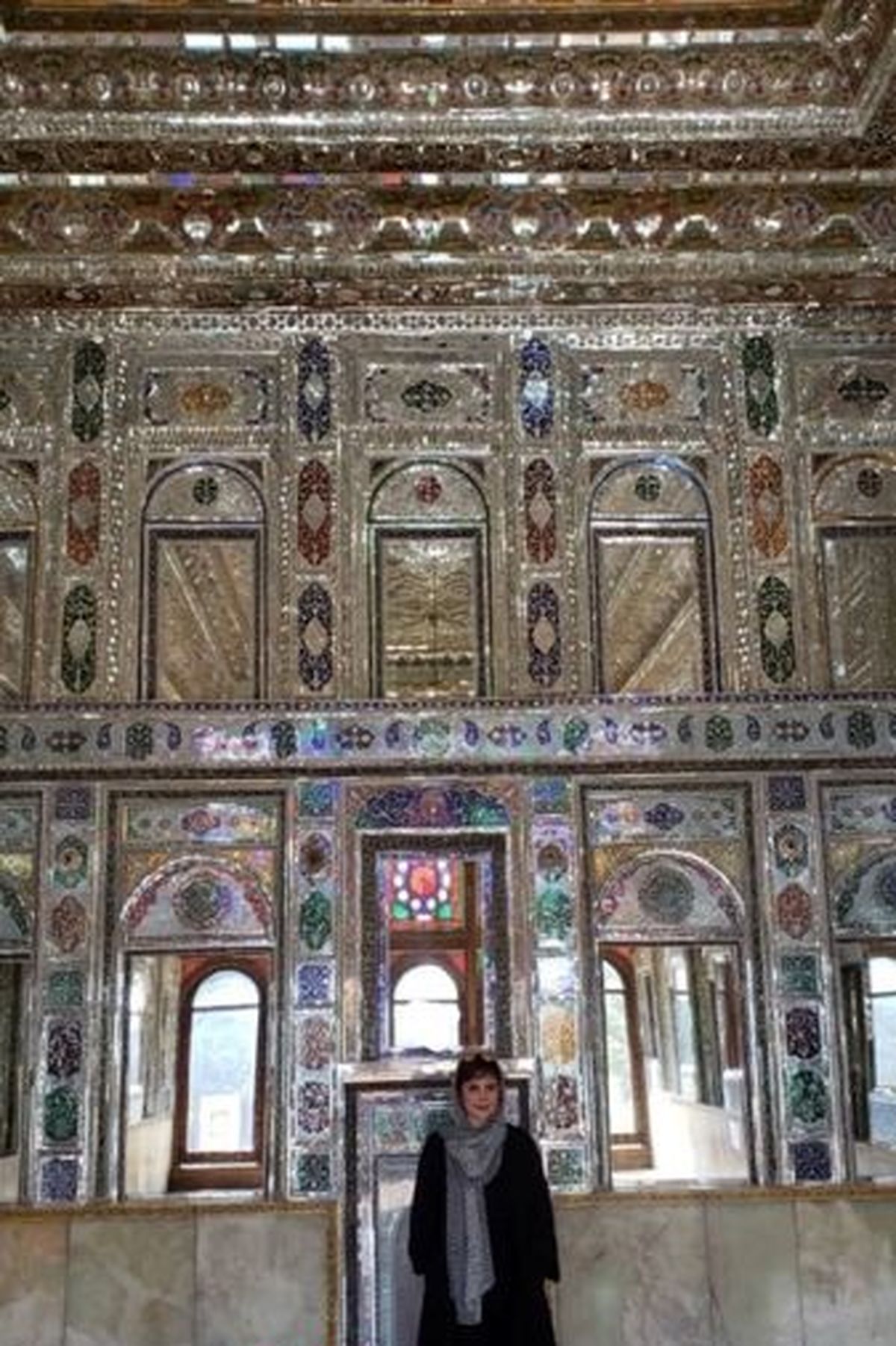 کمند امیر سلیمانی در تالار آینه+عکس