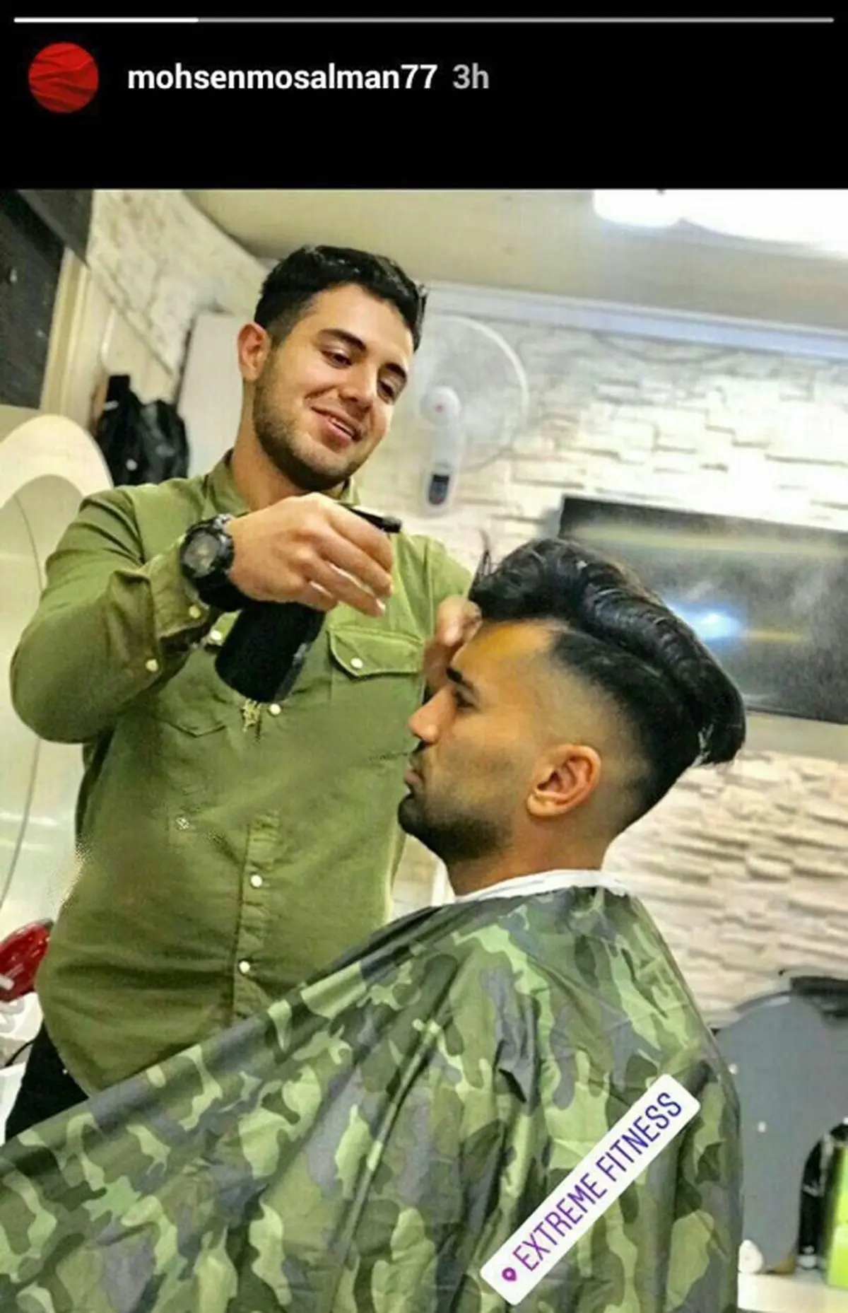 مدل موی عجیب بازیکن پرسروصدای این روزهای پرسپولیس/عکس