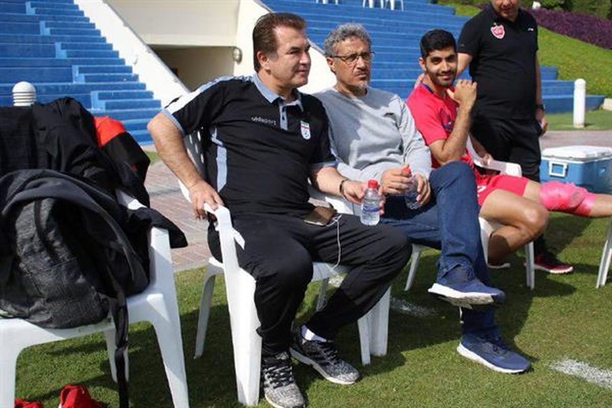 به عنوان مدیر تیم امید به تمرین پرسپولیس رفتم