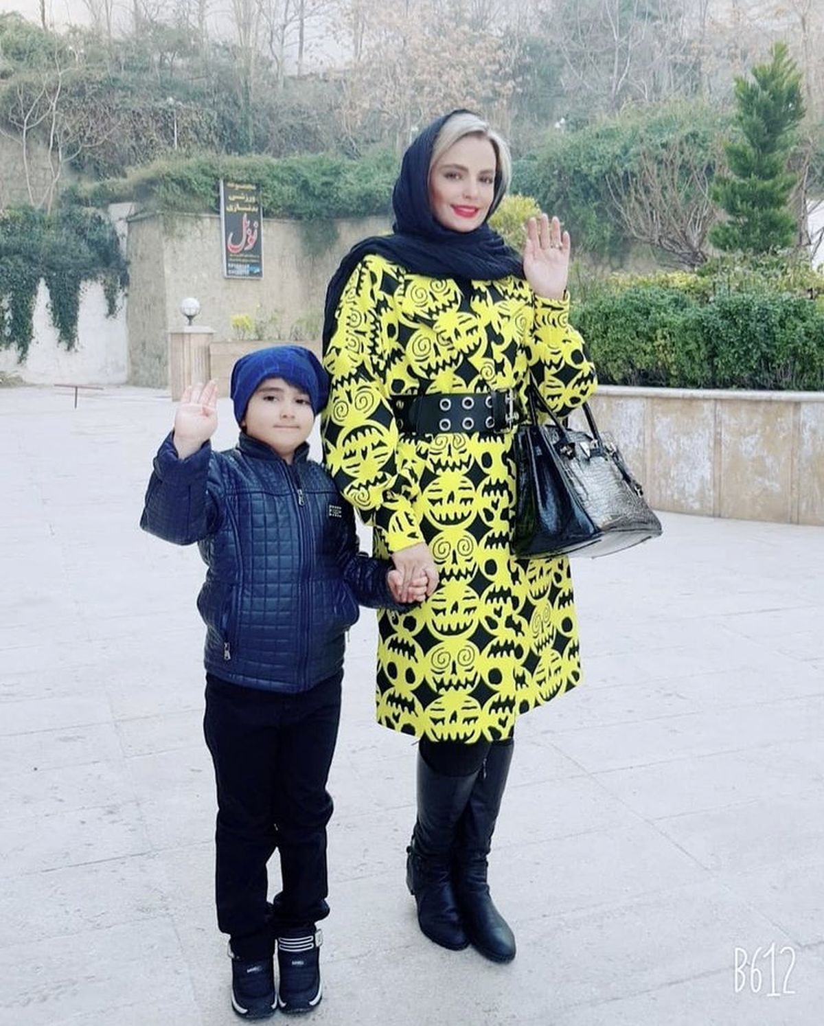 سپیده خداوردی و پسرش + عکس