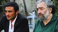 صورت زخمی امیر جدیدی در کنار مسعود کیمیایی + عکس