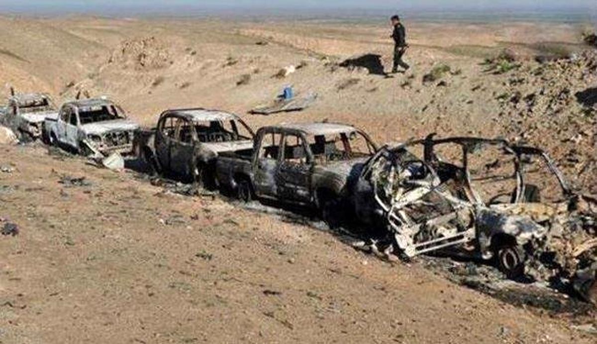 آمریکا: حمله به کاروان داعش در فلوجه توسط ائتلاف انجام شد