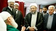 رئیس قوه قضاییه از آیت الله هاشمی شاهرودی عیادت کرد