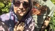 زوج بازیگر مشهور در دل طبیعت + عکس