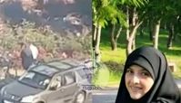 اولین تصویر معصومه کرباسی که دیروز توسط اسرائیل شهید شد