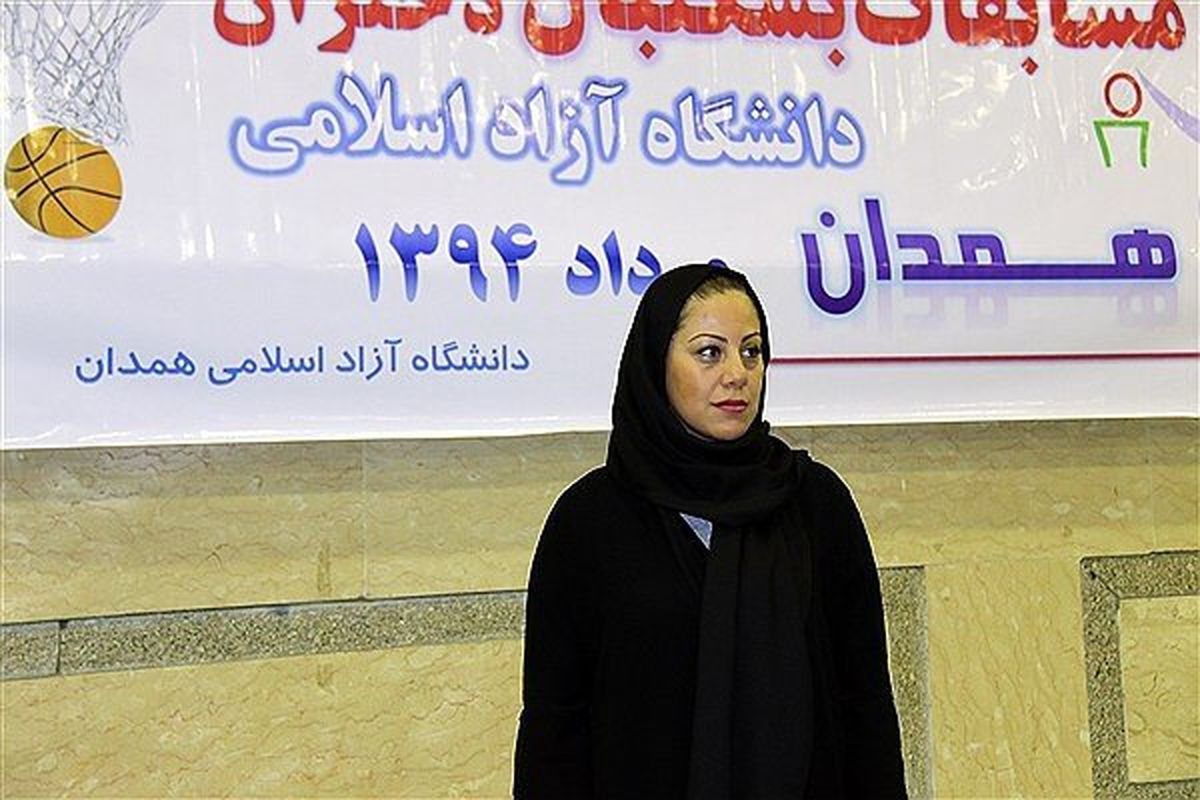صنم نظامی اولین ناظر زن تایخ بسکتبال ایران در بازی‌های آسیایی
