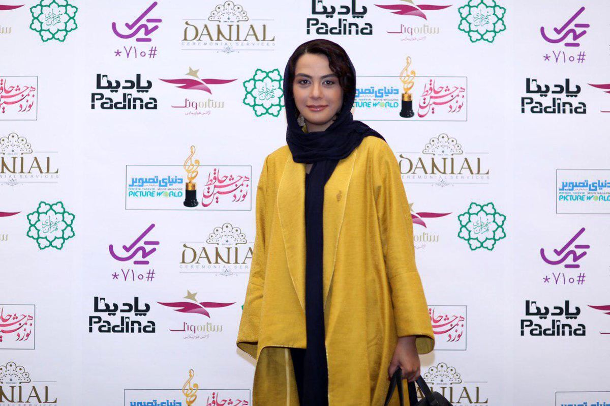عکس بازیگر سریال برادر جان با مانتو زرد