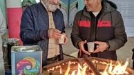 آتیش بازی مهران رجبی + عکس