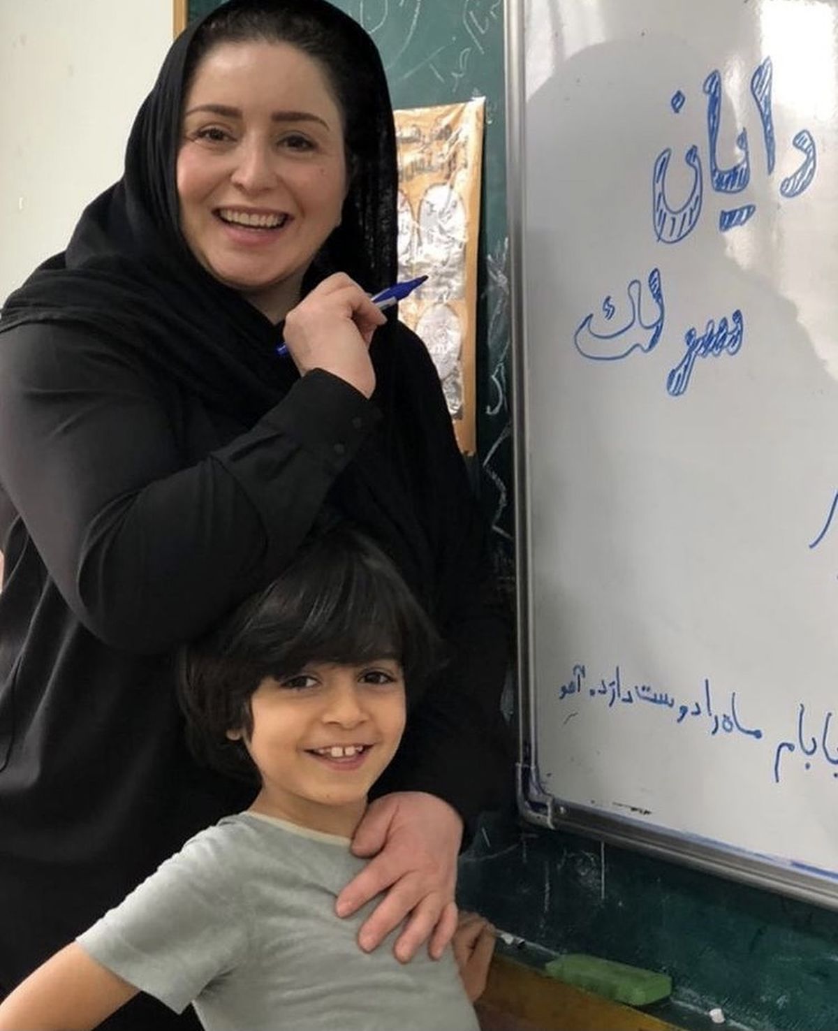 ژاله صامتی و پسرش در زیرخاکی 2 + عکس