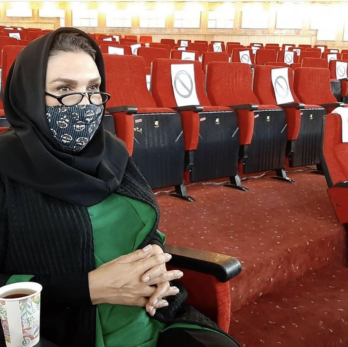 مینا نوروزی در سالن نمایش + عکس
