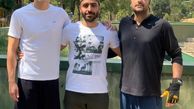 حامد کمیلی و‌دوستانش در باشگاه انقلاب + عکی