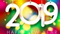 تبریک سال 2019 میلادی در اینستاگرام هنرمندان ایرانی