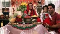 لباس یلدایی یکتا ناصر و همسر کارگردانش
