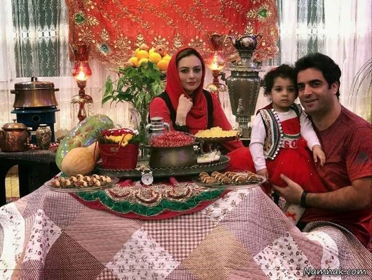 لباس یلدایی یکتا ناصر و همسر کارگردانش
