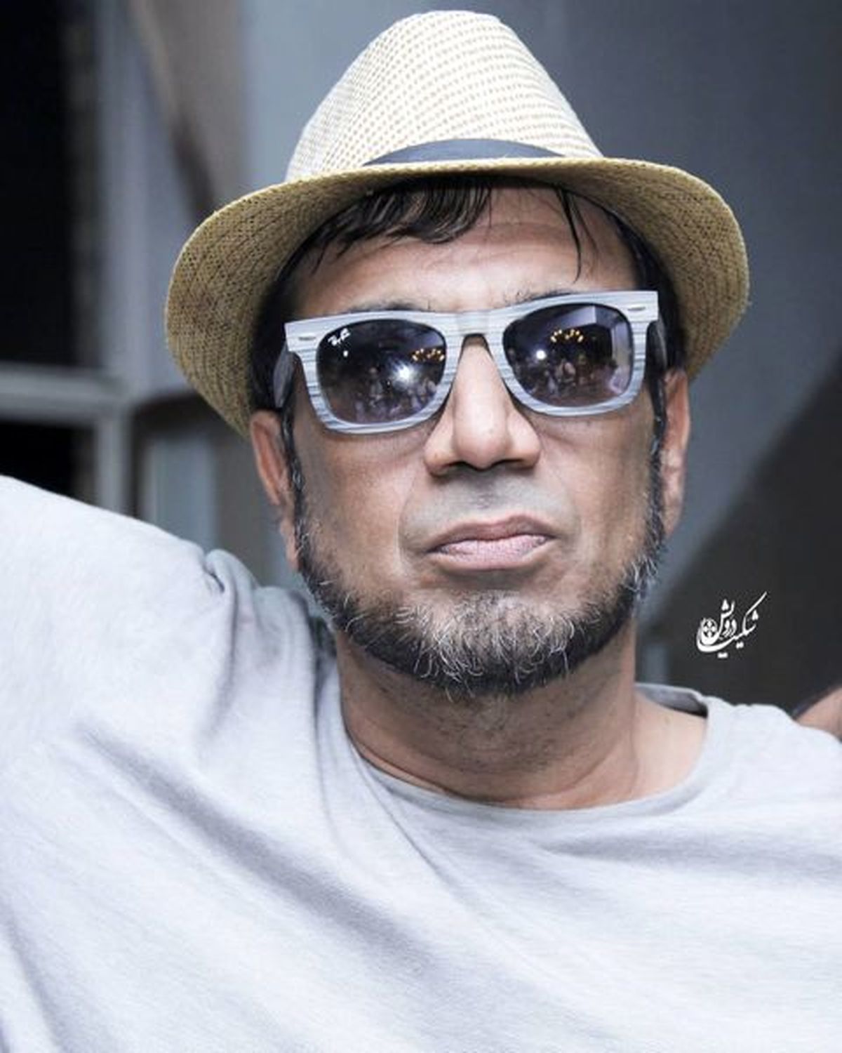 تیپ متفاوت نصرالله رادش + عکس