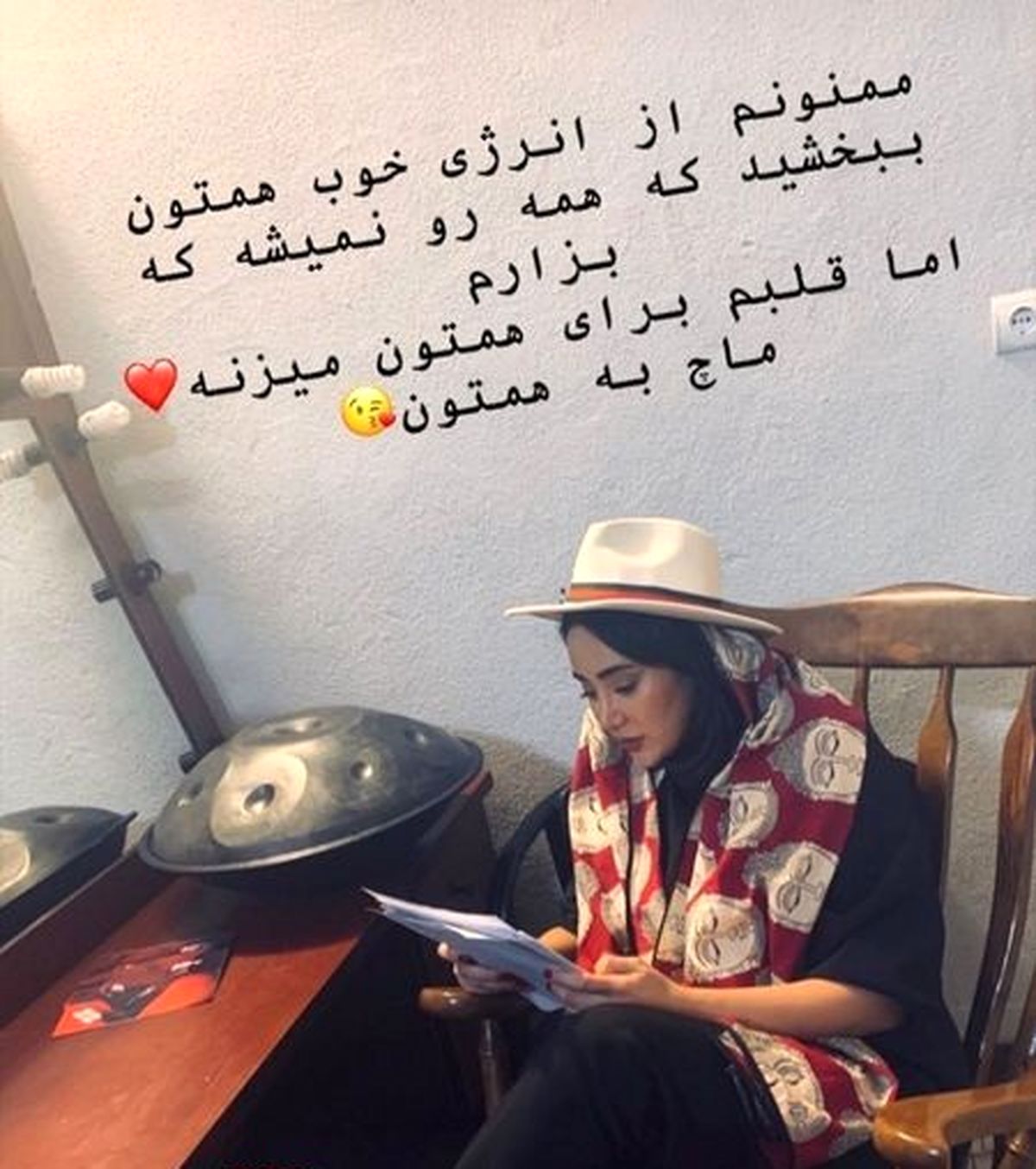 تمرین سخت بهاره افشاری برای تئاتر جدیدش+عکس