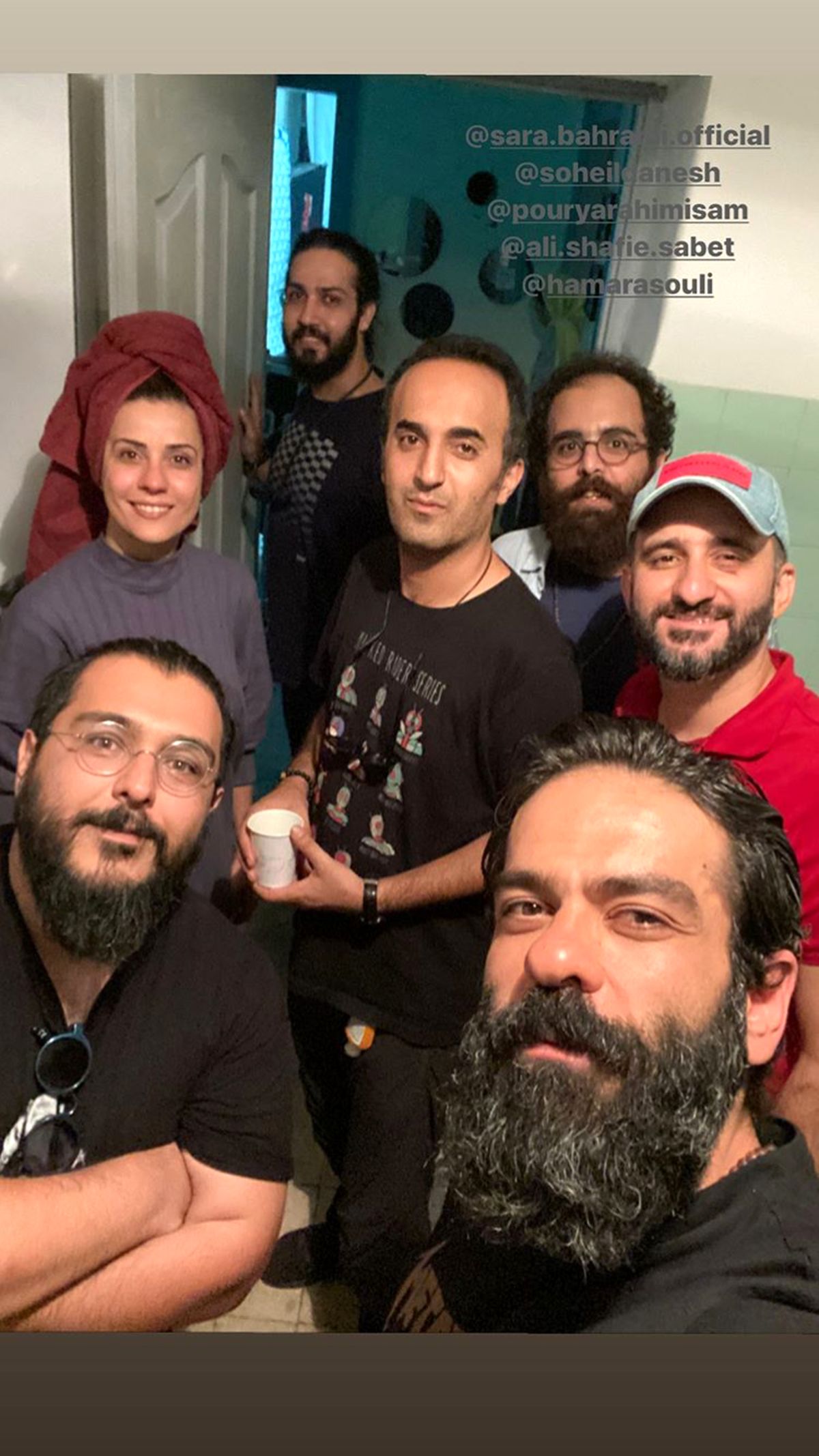 بازیگران کرگدنی در کتار هم + عکس