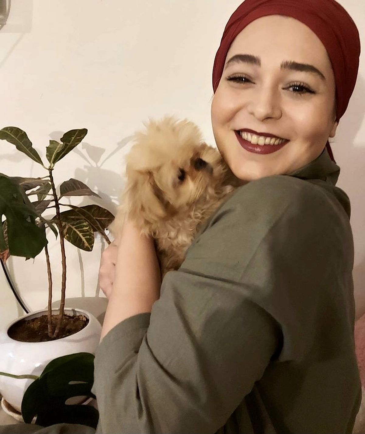 سگ بامزه سانیا سالاری + عکس