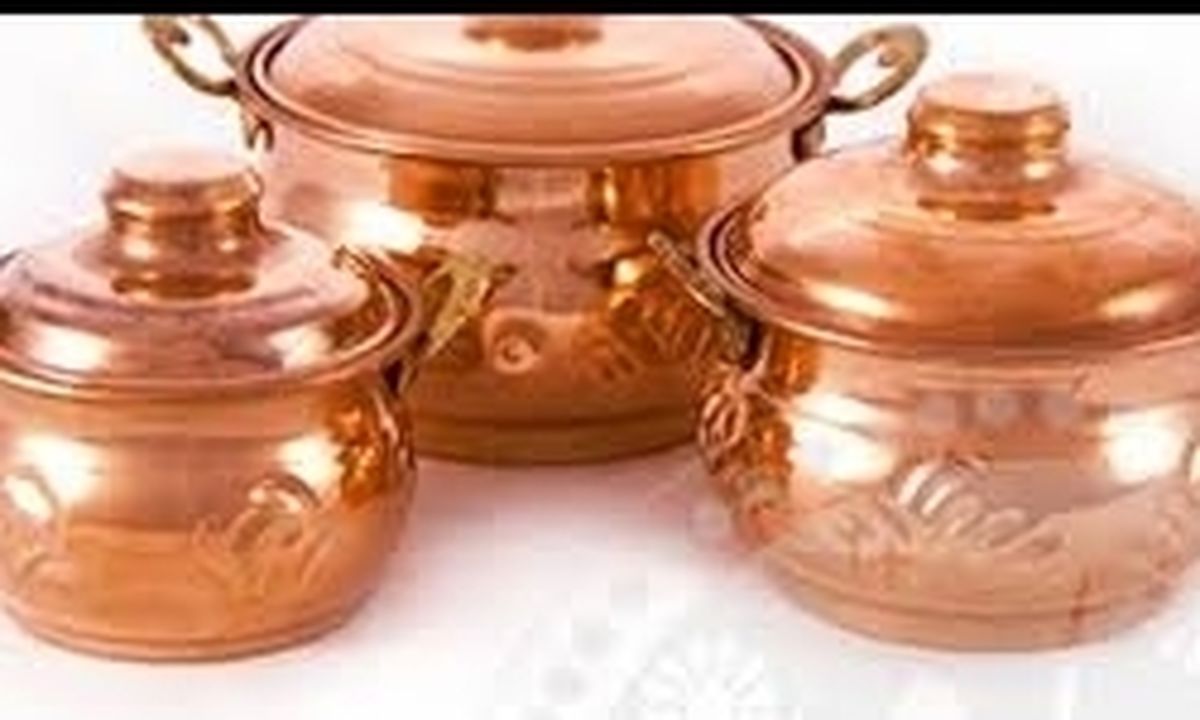 ظروف مسی برای طبخ غذا مضر است!