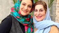 شبنم مقدمی در کنار فاطمه معتمدآریا + عکس