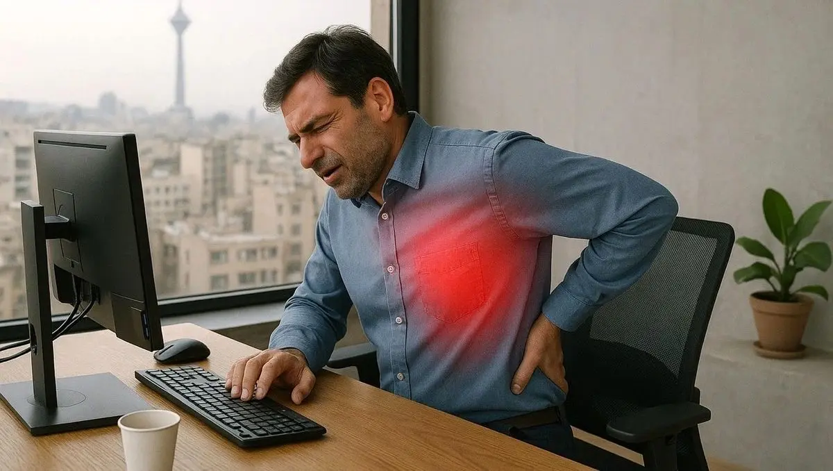 کمردردهای شغلی در تهران ؛ از میز کار تا دیسک