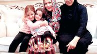 مادر ،همسر و دختران رضا صادقی در یک قاب + عکس