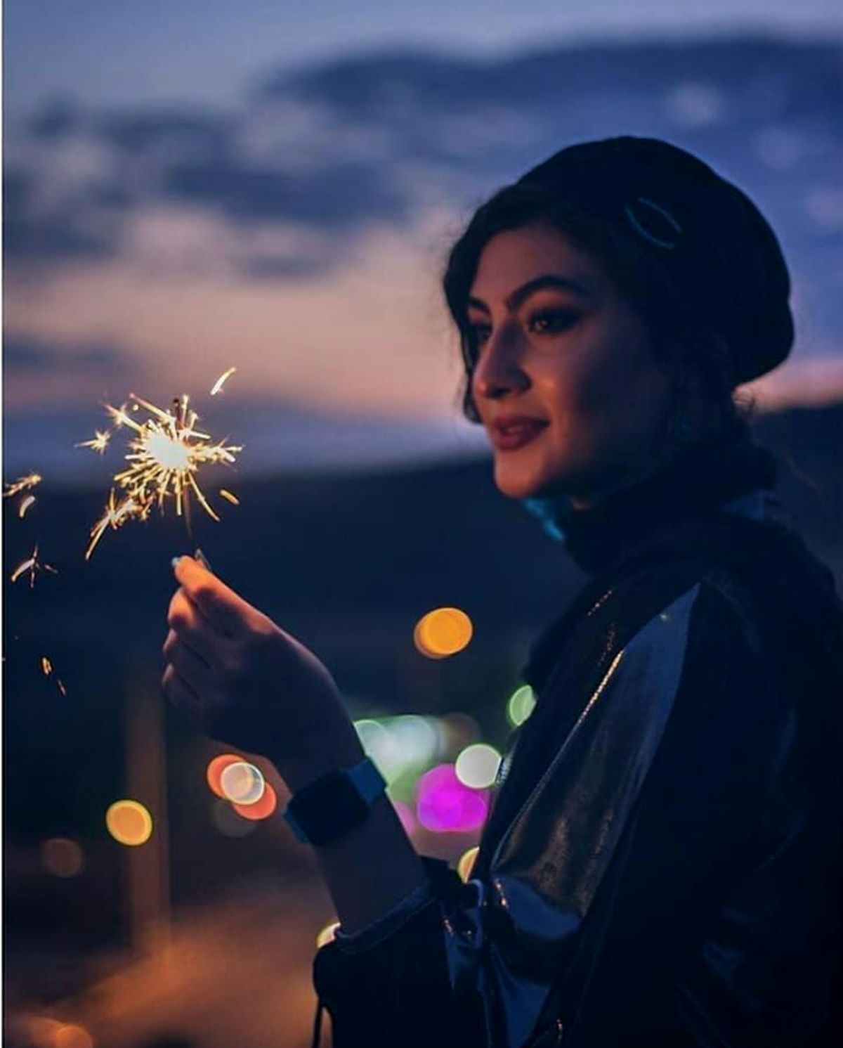 عکس بانوی عمارت در روز تولدش