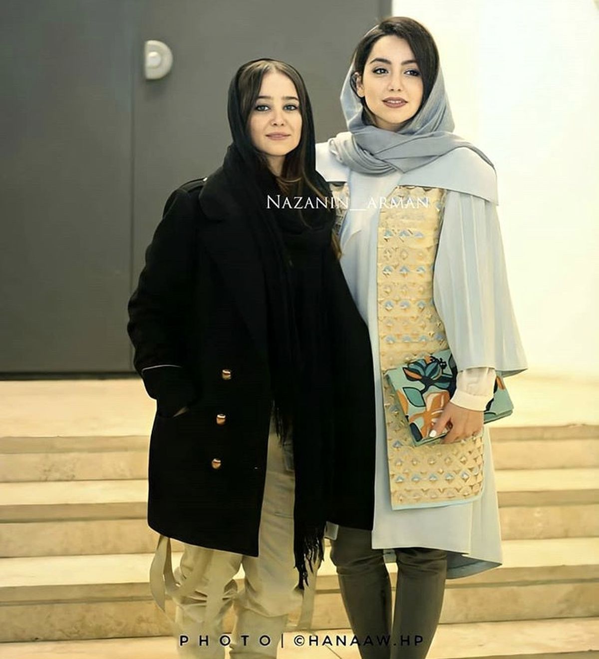 الناز حبیبی و نازنین بیاتی در یک مراسم + عکس