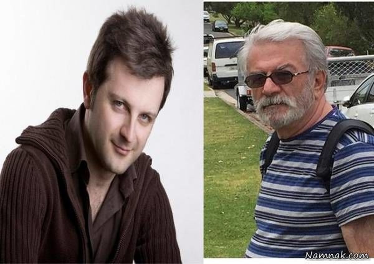 پدر خواننده گروه آریان در خارج از کشور + عکس