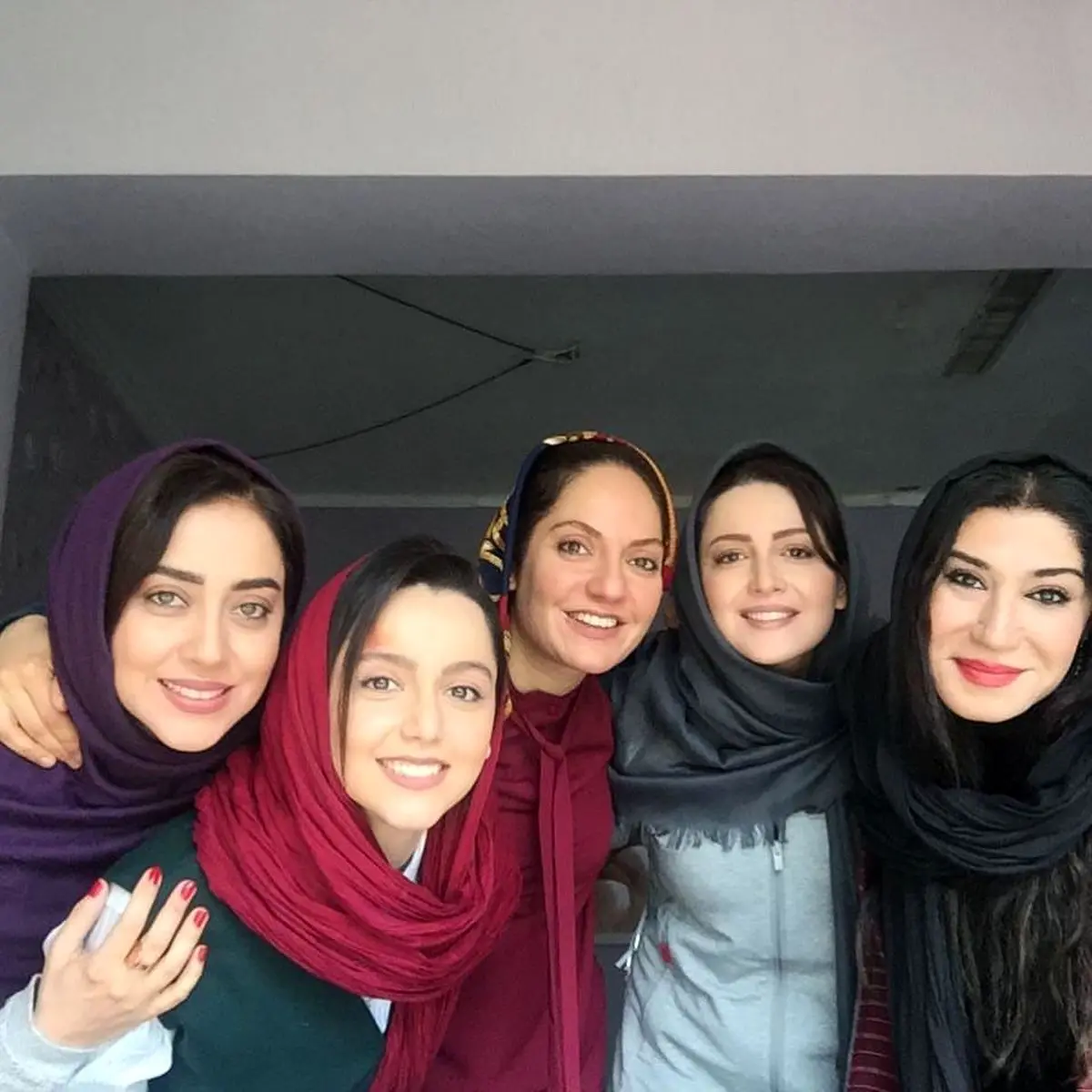 زنان سریال "گلشیفته" در یک قاب (عکس)