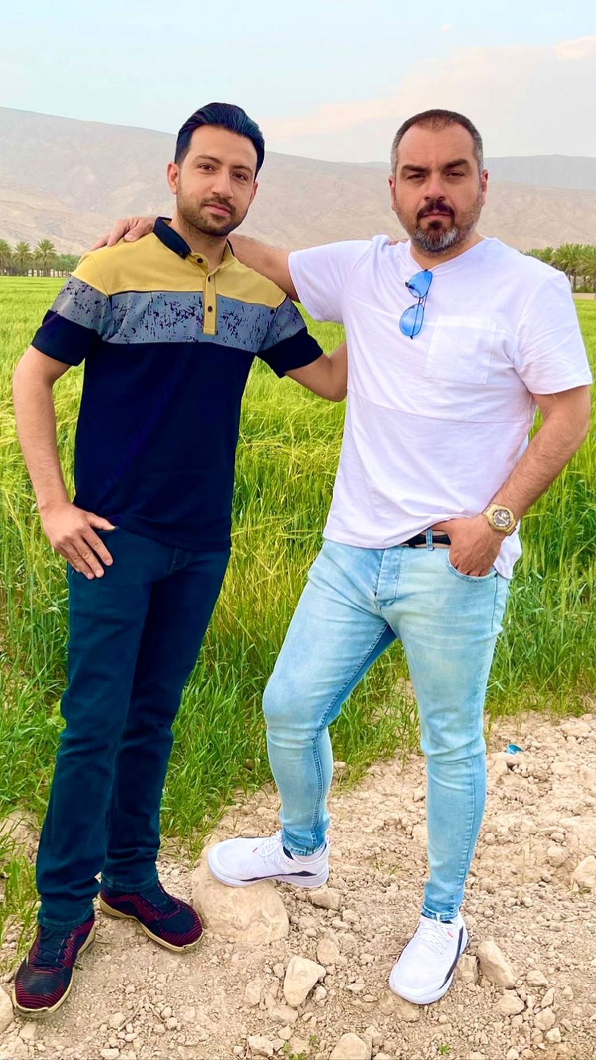 شهرام قائدی چه تیپی زده + عکس