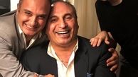  احسان کرمی در کنار حمید فرخ نژاد و پسرش