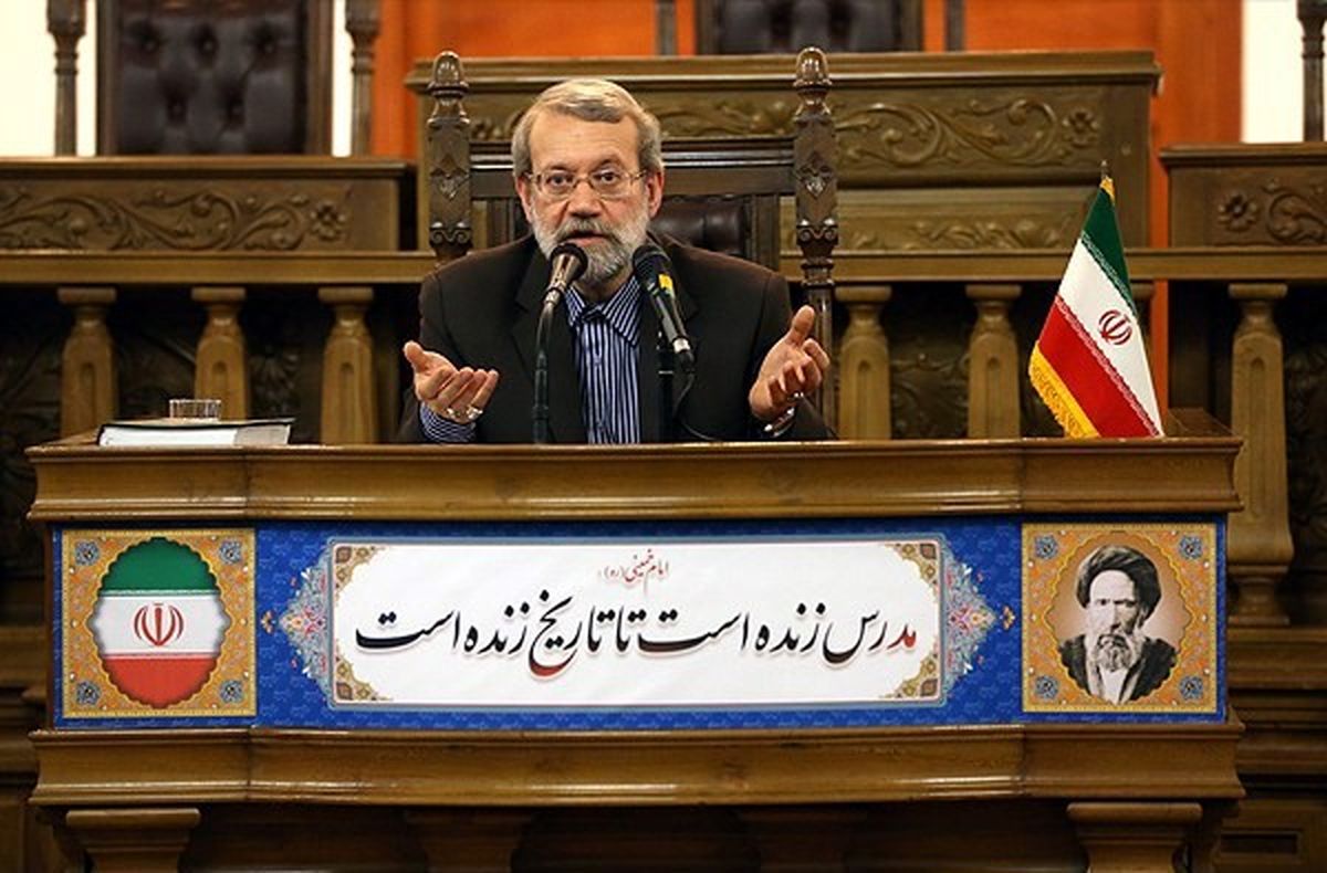 نشست خبری رئیس مجلس شورای اسلامی/تصاویر