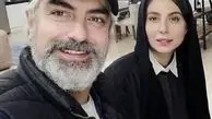 عکس جدید مهدی پاکدل با همسر دومش 
