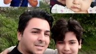 بازیگر خط قرمز چه پسر بزرگی داره + عکس