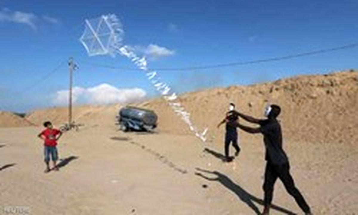 حمله به غزه به خاطر بادبادک‌های آتش‌زا به صلاح نیست