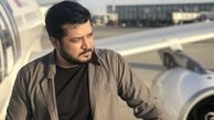 آقای بازیگر در کنار هواپیمای شخصی + عکس