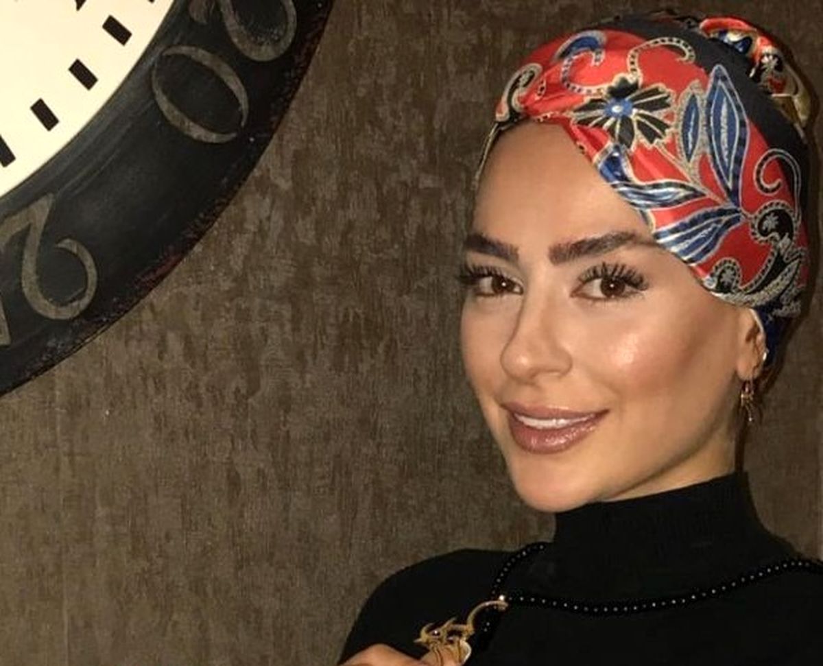 عکس روسری شیک سمانه پاکدل