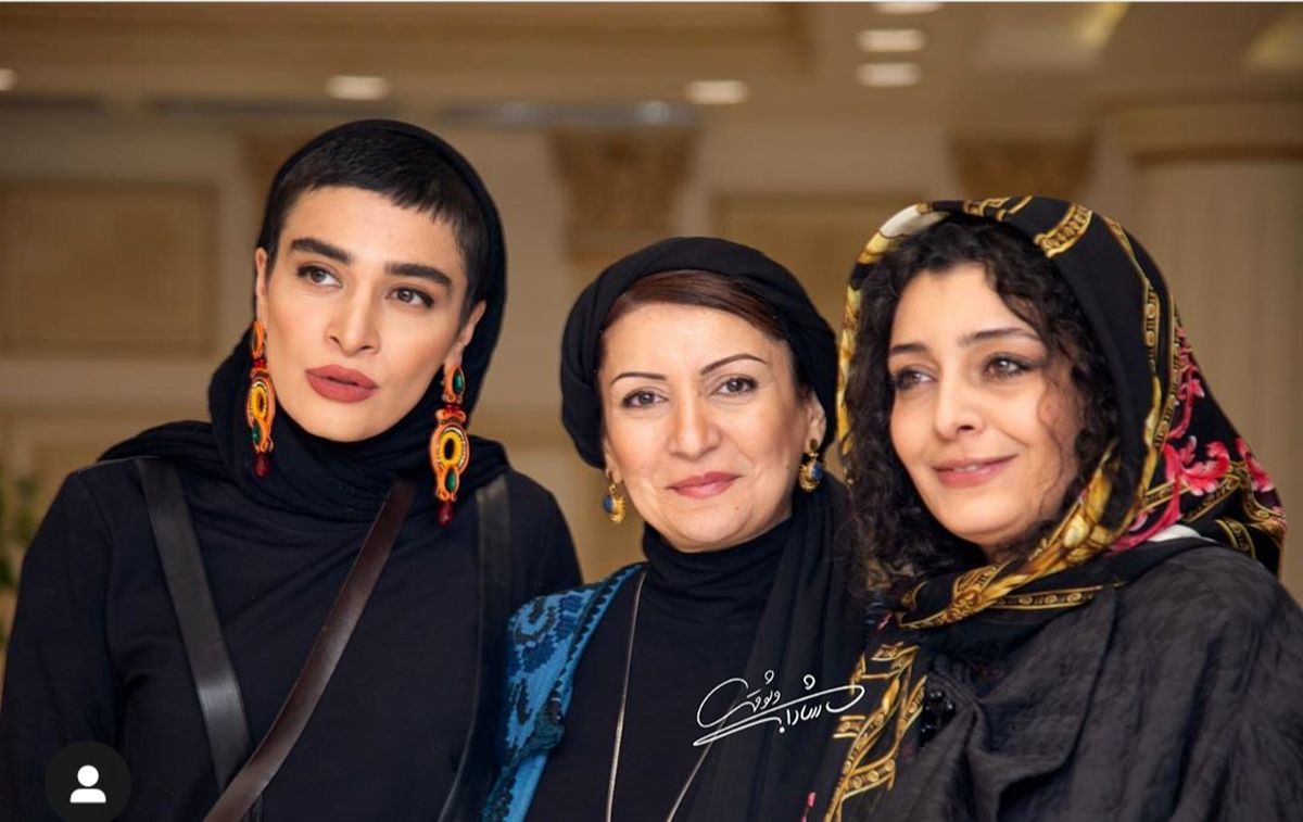 سه خانم بازیگر در یک قاب + عکس