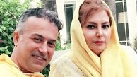 دانیال حکیمی در کنار همسرش + عکس